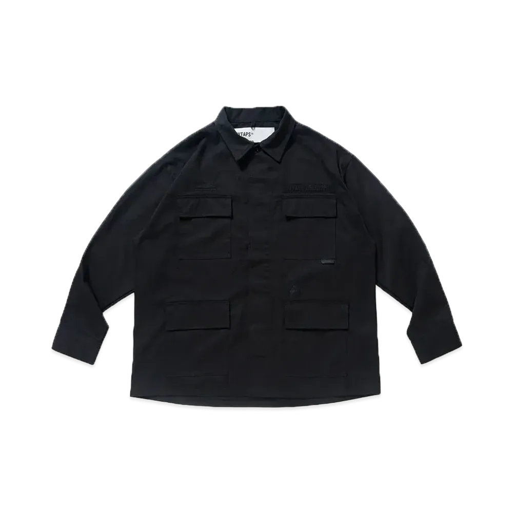 WTAPS Jungle / LS / Ctpl. Twill. Dot Sight "Black"