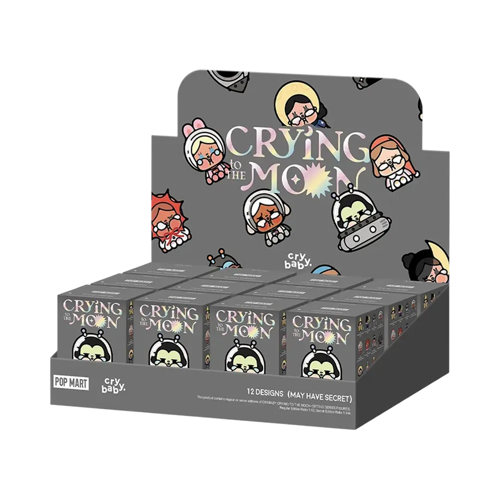 POP MART CRYBABY CRYING TO THE MOON-SITTING SERIES FIGURES [Assortment Box]