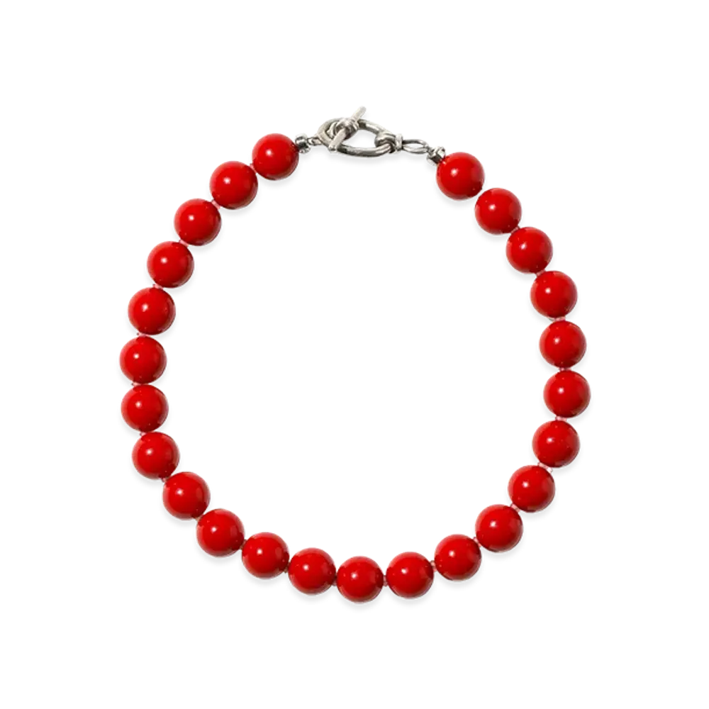 NEEDLES Bracelet - Red Coral "Red"