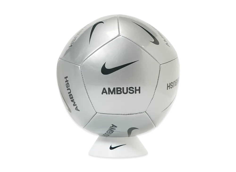 Nike x AMBUSH Soccer Ball "Metallic Silver"