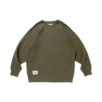 WTAPS AII 01 / Sweater / Cotton. Sign "Olive Drab"
