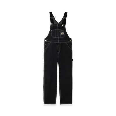 Carhartt WIP Bib Overall "Black(Stone Washed)"