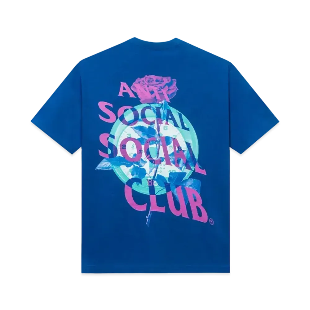 ANTI SOCIAL SOCIAL CLUB SS22 Out Of Time Tee "Blue"
