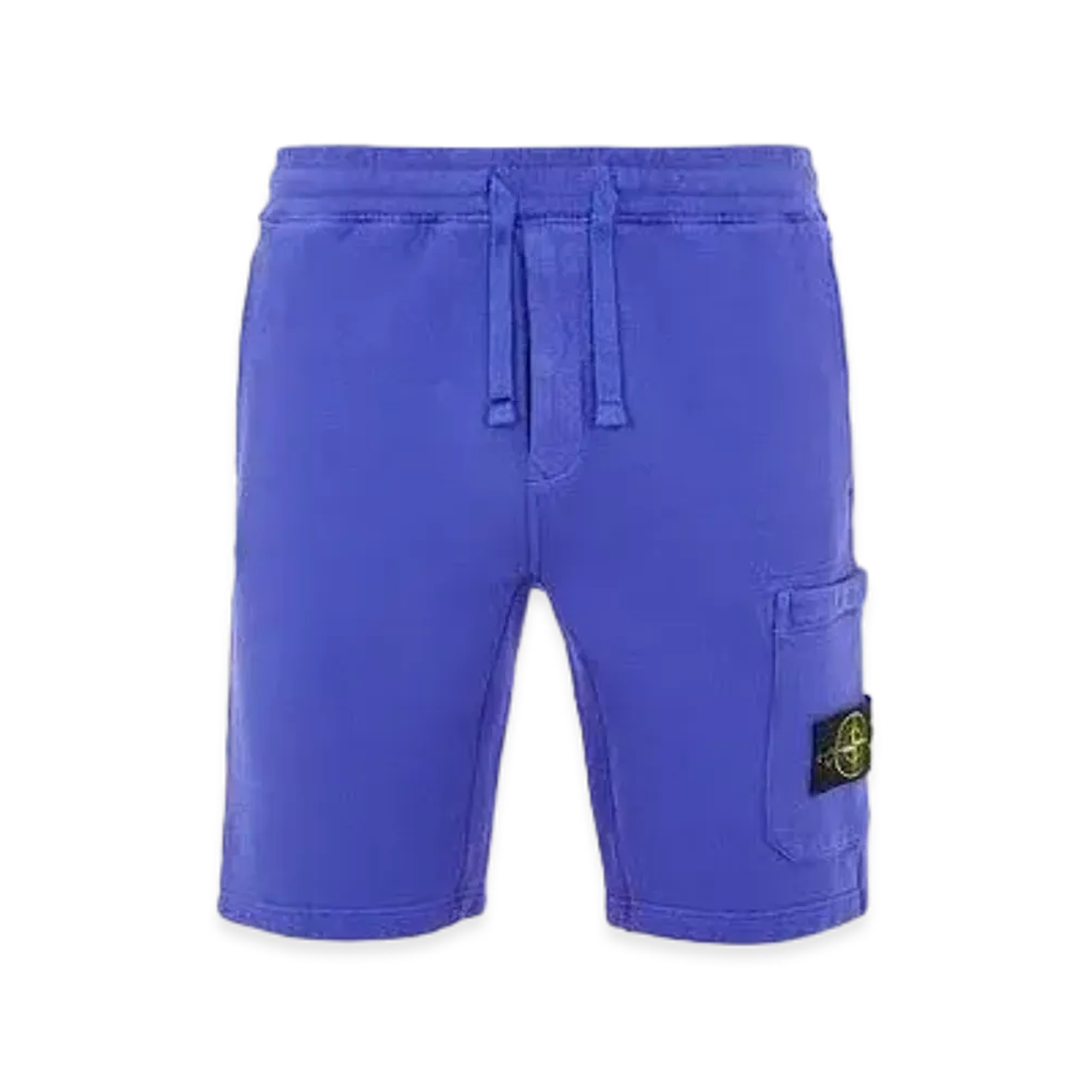 Stone Island 64620 BRUSHED COTTON FLEECE_REGULAR FIT "Periwinkle"