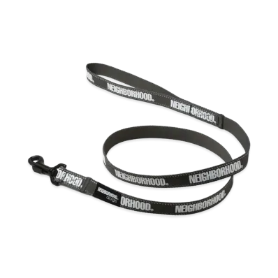 NEIGHBORHOOD Dog Leash Narrow "Gray"