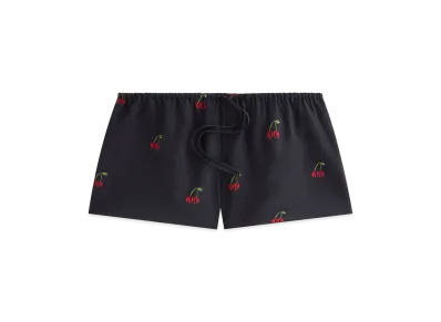 Kith Women's Esbe Cherry Micro Shorts "Black"