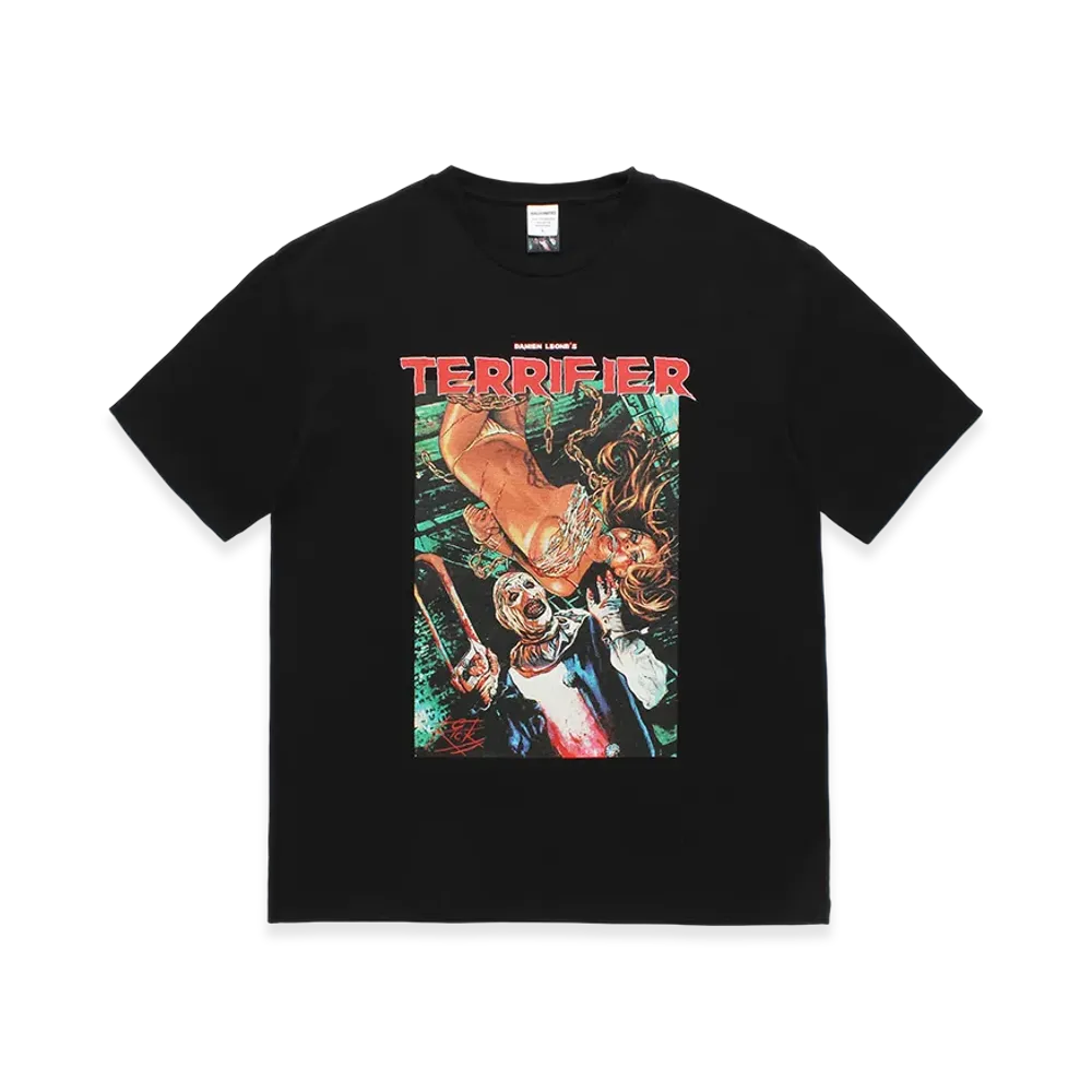 WACKO MARIA x Terrifier Washed Heavy Weight T-Shirt "Black"