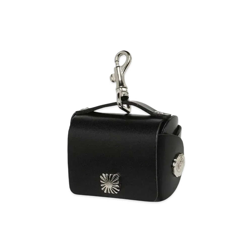 TOGA VIRILIS Leather earphone case "BLACK"