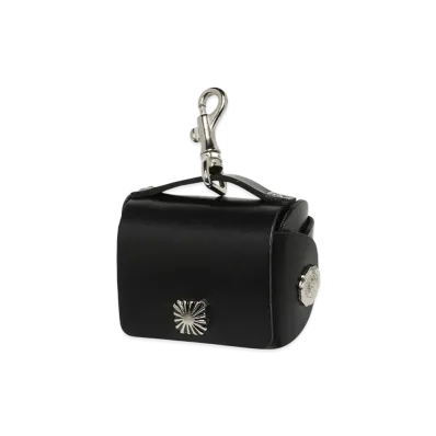 TOGA VIRILIS Leather earphone case "BLACK"