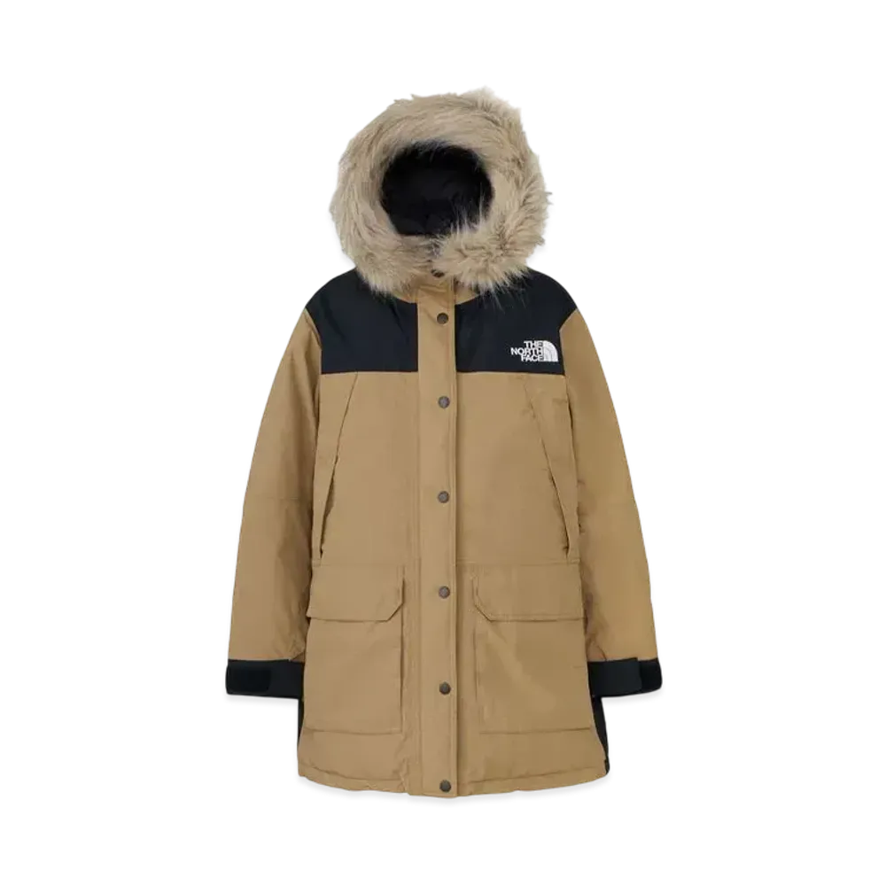 The North Face Mountain Down Coat "Kelp Tan"