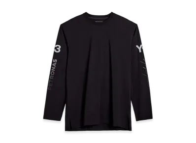 Y-3 x Mercedes AMG Petronas Formula 1 Team Chaos Logo Long Sleeve Tee "Black"