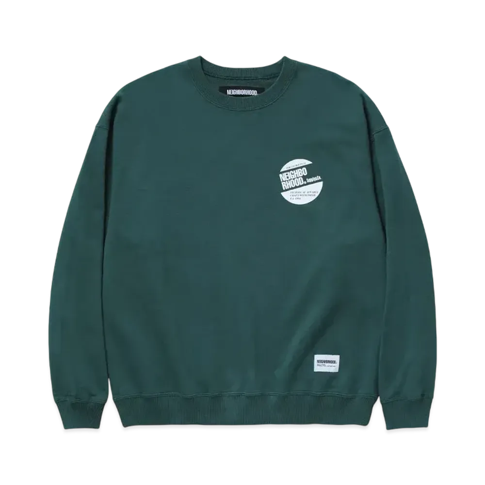 NEIGHBORHOOD Classic Sweat Shirt LS "Green"