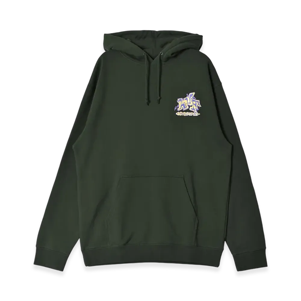 HUF Productions P/O Hoodie "Hunter Green"