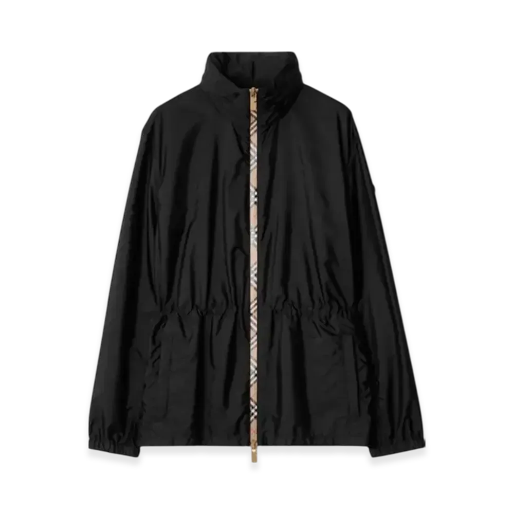 Burberry Short Nylon Parka "Black"