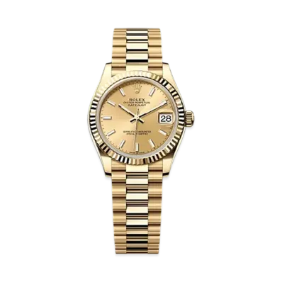 ROLEX Datejust 31mm Yellow Gold 278278 "Champagne-colour"