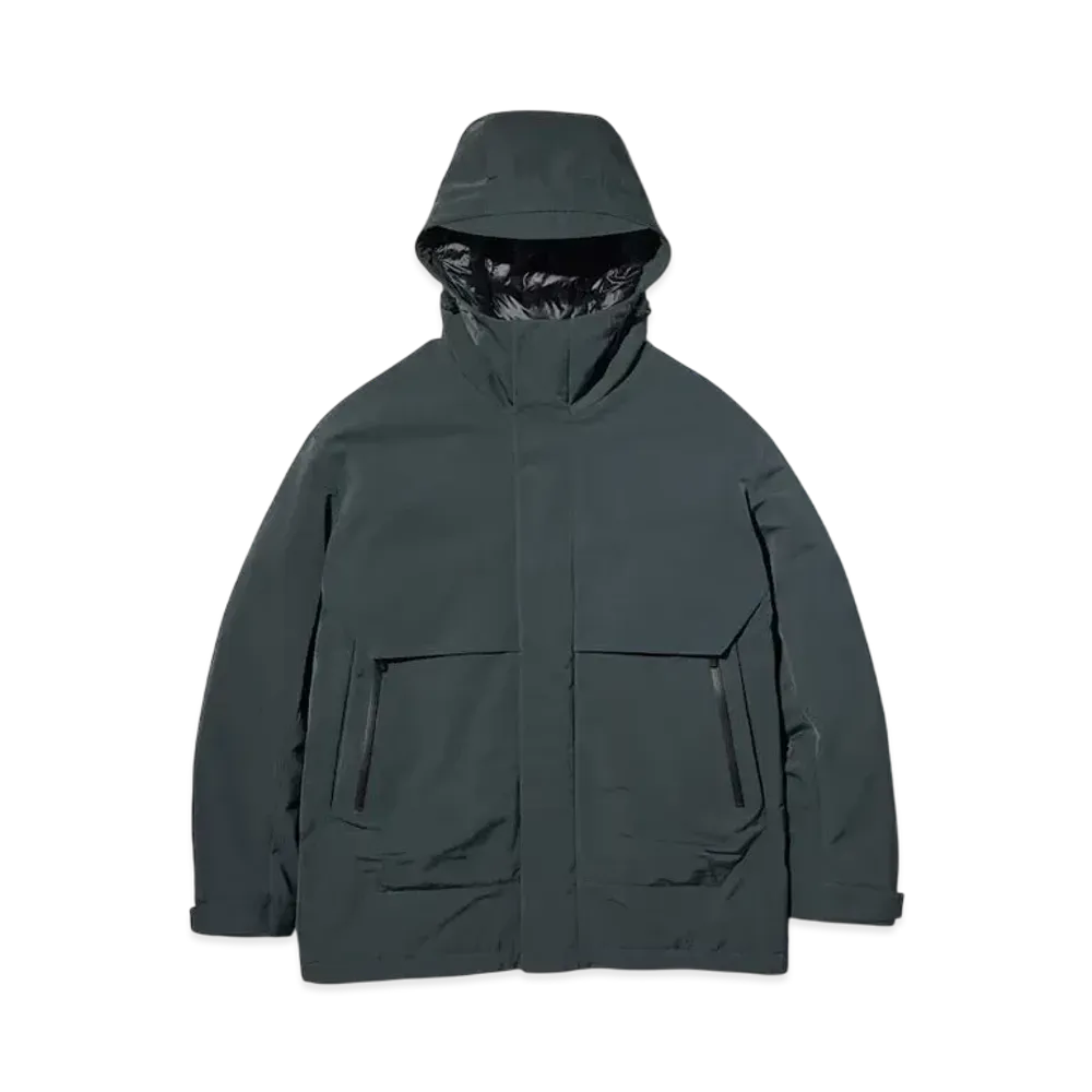 Uniqlo x Jil Sander Hybrid Down Oversize Parka "Dark Green"