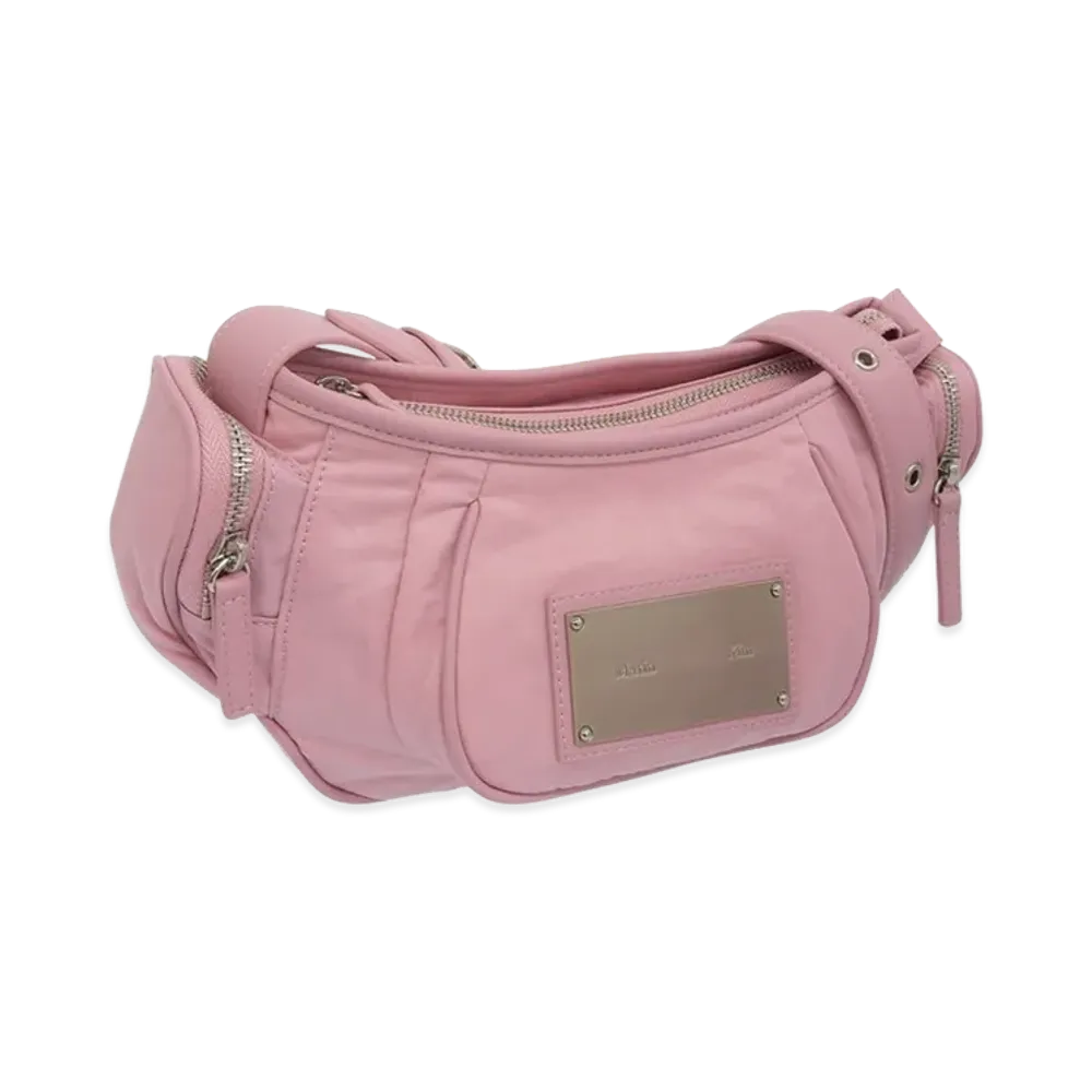 Matin Kim Madeleine Round Bag "Pink"