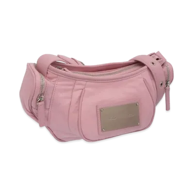 Matin Kim Madeleine Round Bag "Pink"