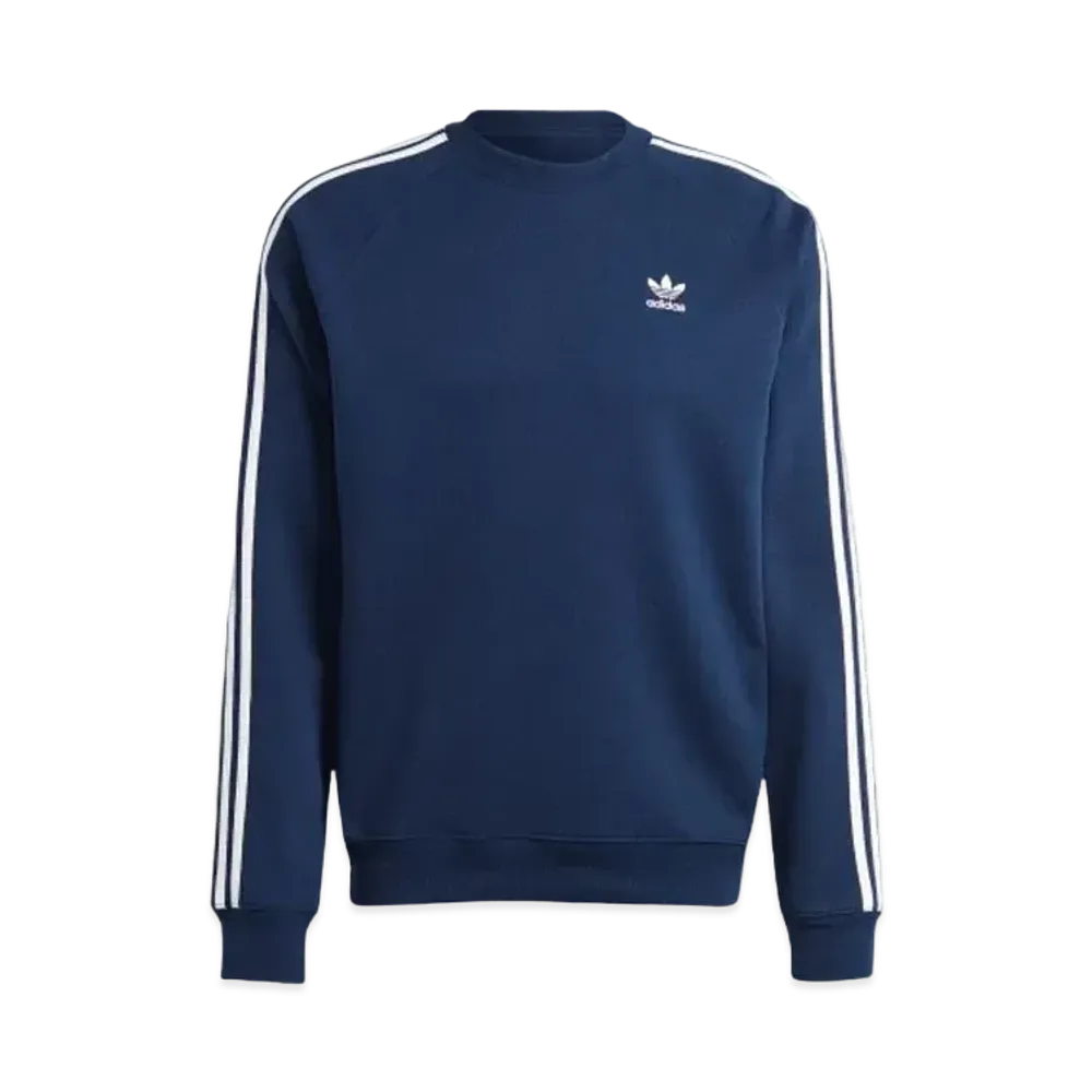 adidas Adicolor Classics Three Stripes Crew Neck "Night Indigo"