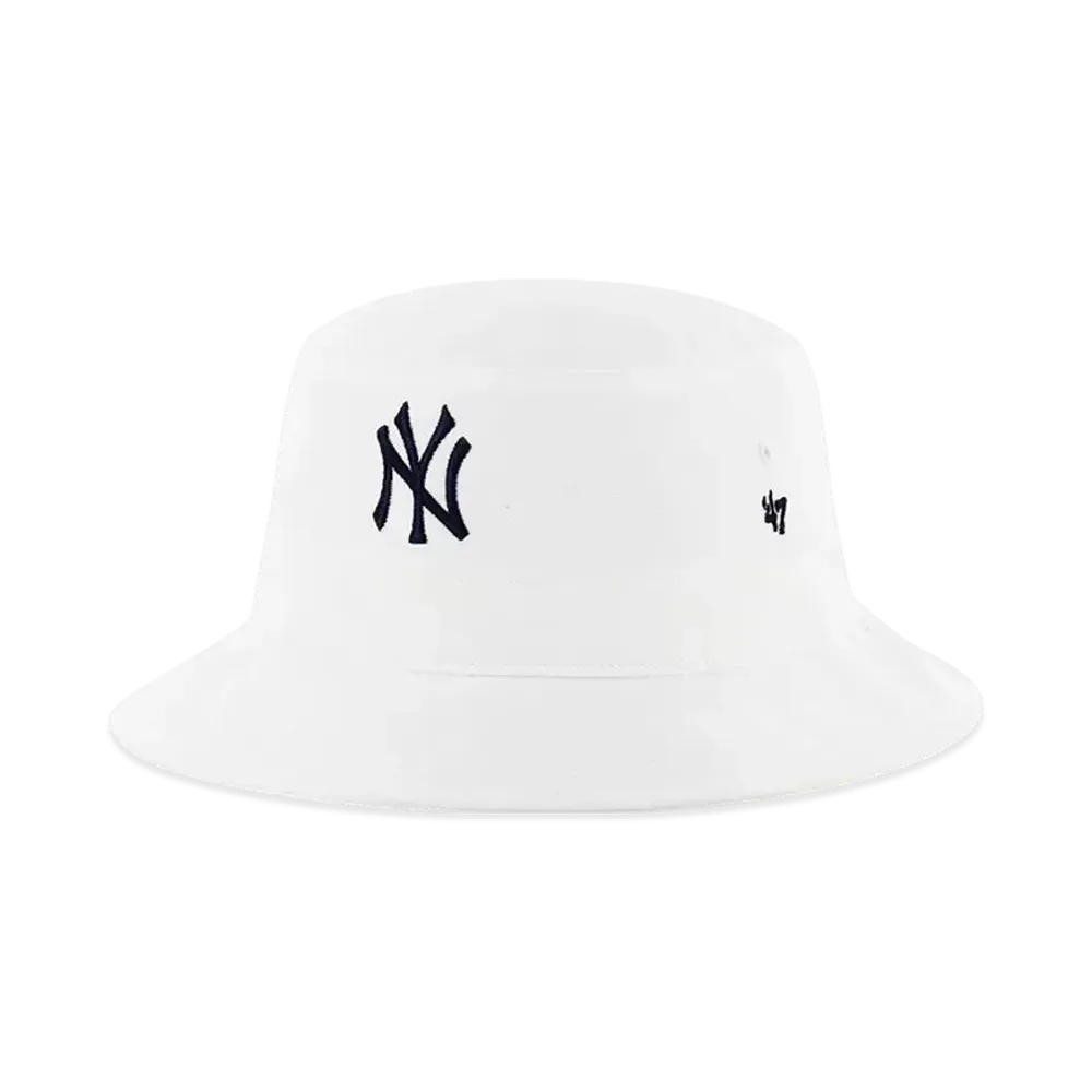 47 Bucket Hat "Yankees White"