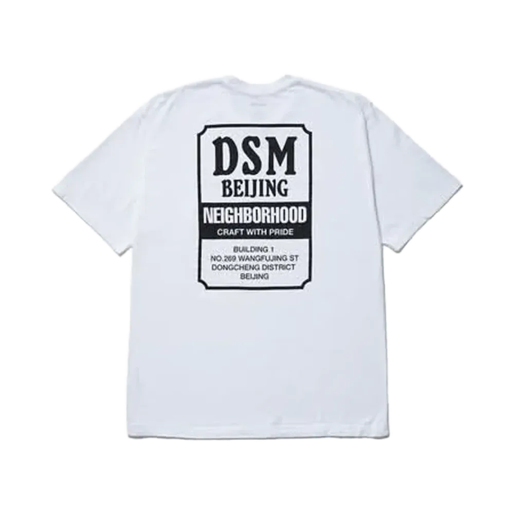 NEIGHBORHOOD x Dover Street Market Beijing SS T-Shirt "White"