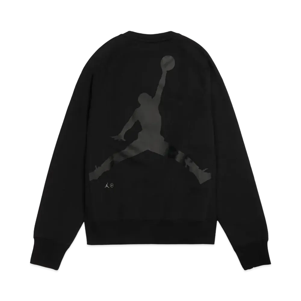 Air Jordan x Fragment Crewneck Sweatshirt "Black"