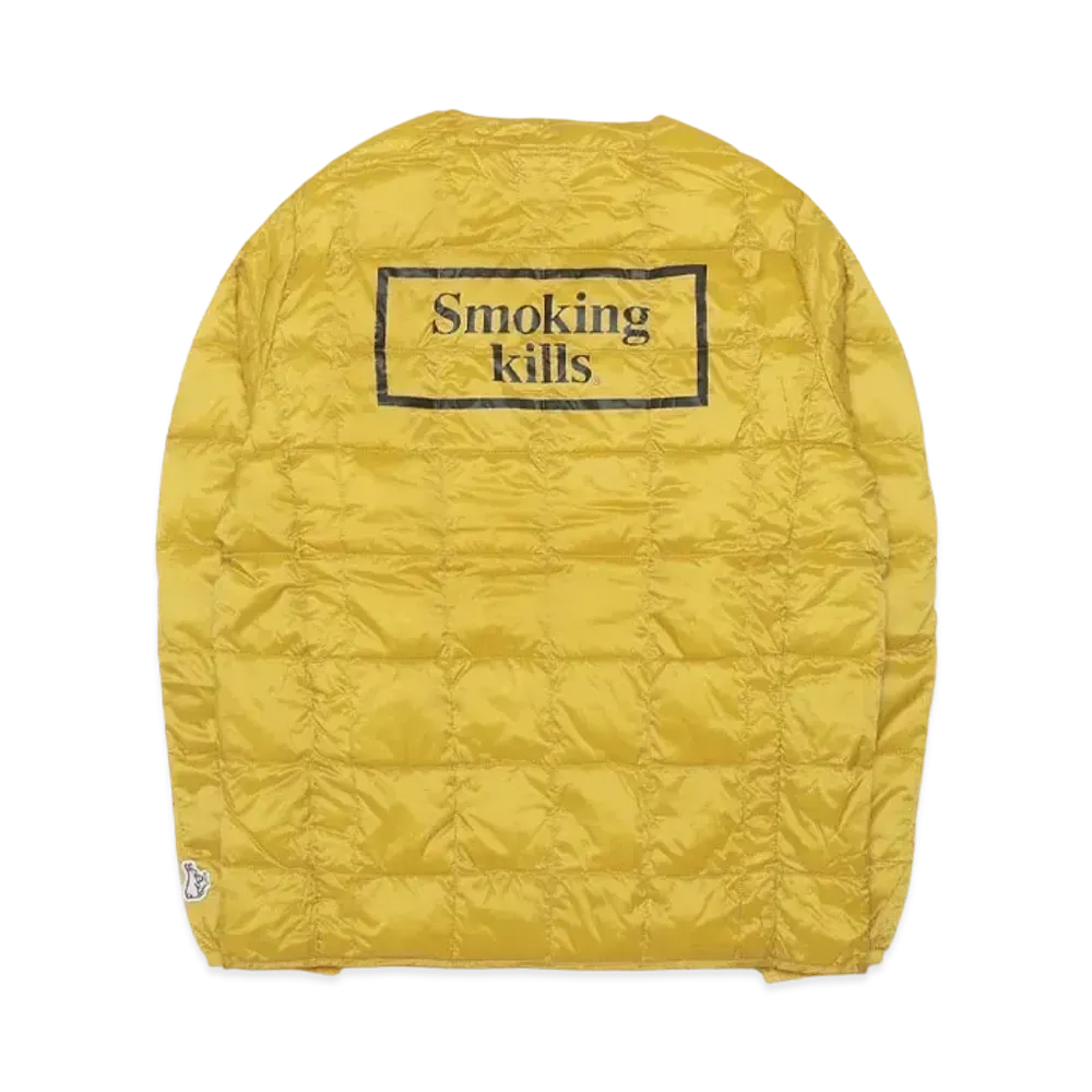 FR2 x TAION Crew Neck Button Down Jacket "Yellow"