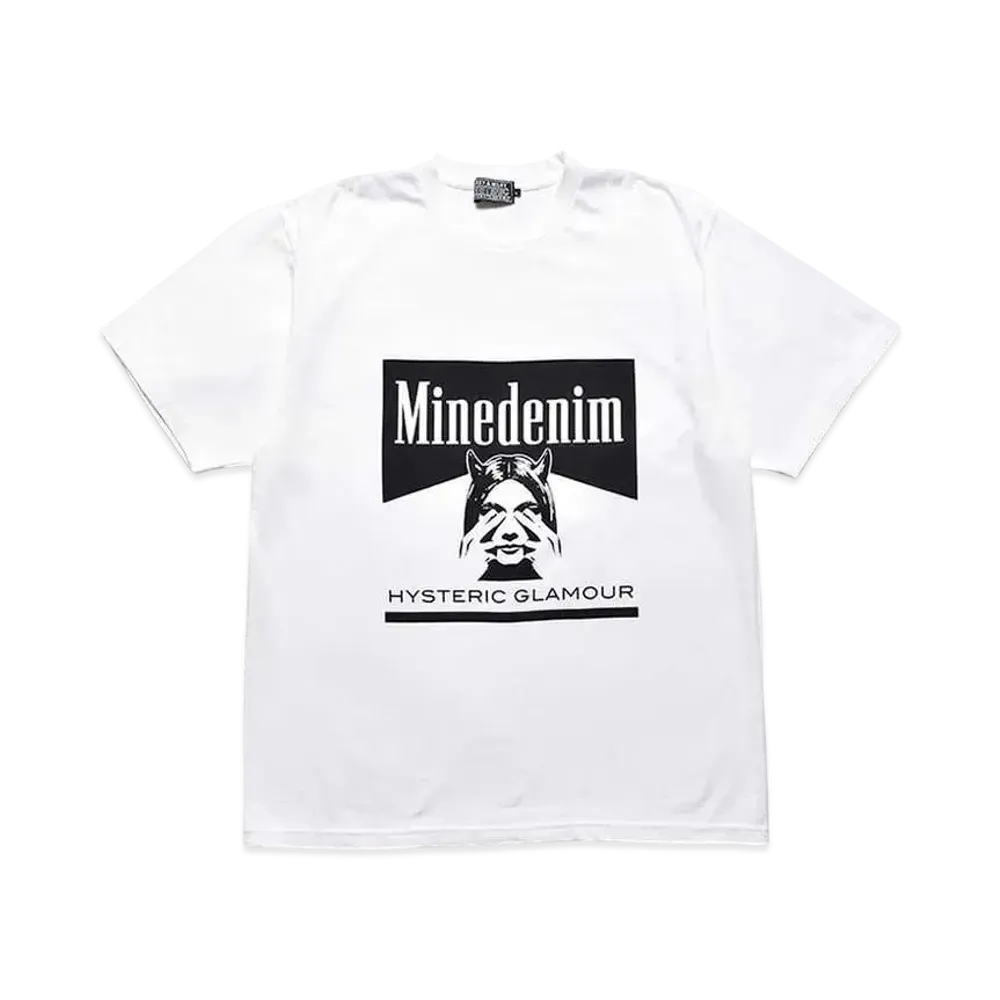 MINEDENIM x HYSTERIC GLAMOUR T-Shirt "White"