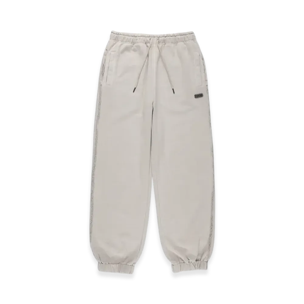 WIND AND SEA Damage Pigment Sweat Pant "Ivory"