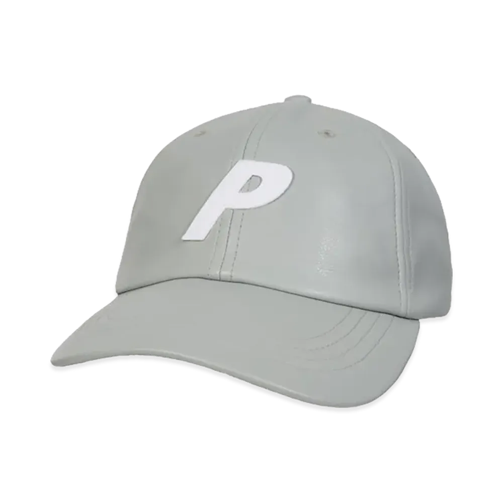 PALACE Faux Leather P 6 Panel "Grey"