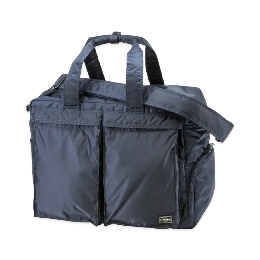 PORTER x MIZUNO Boston Bag "Navy"
