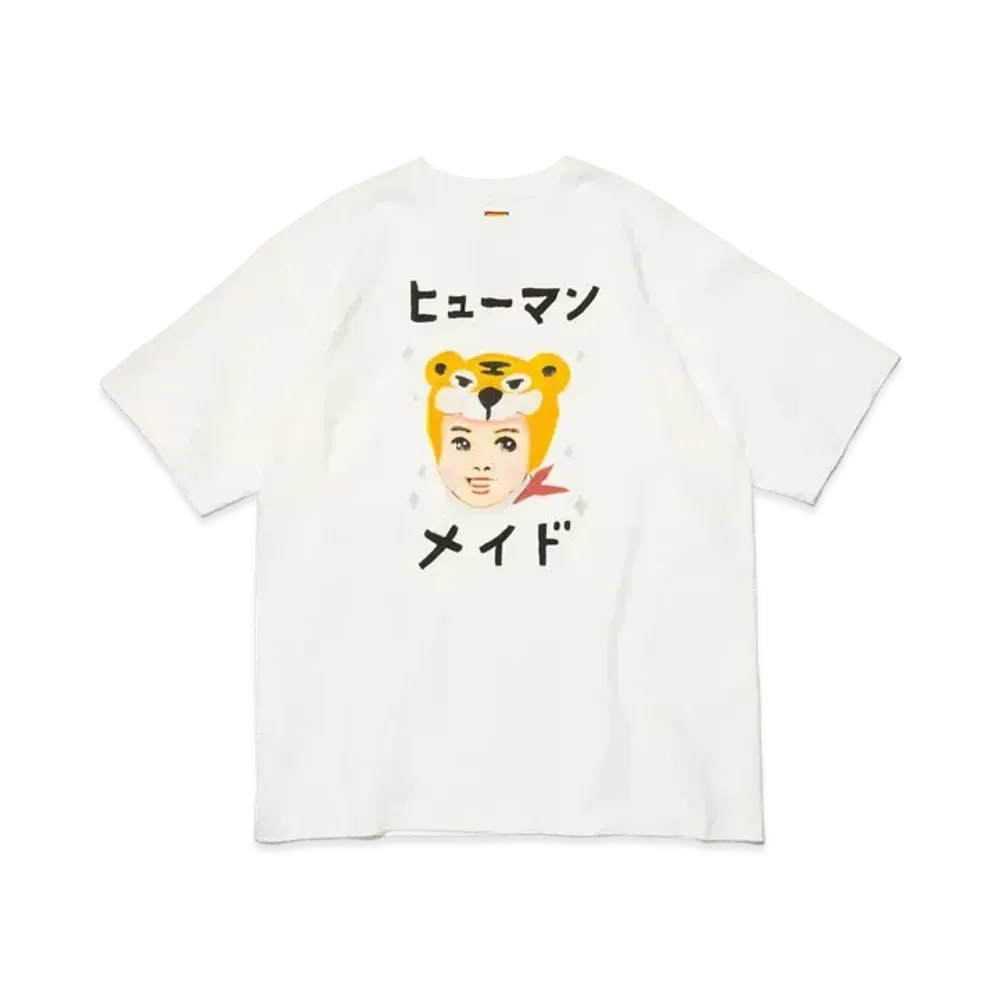 HUMAN MADE Keiko Sootome T-Shirt #8 "White"