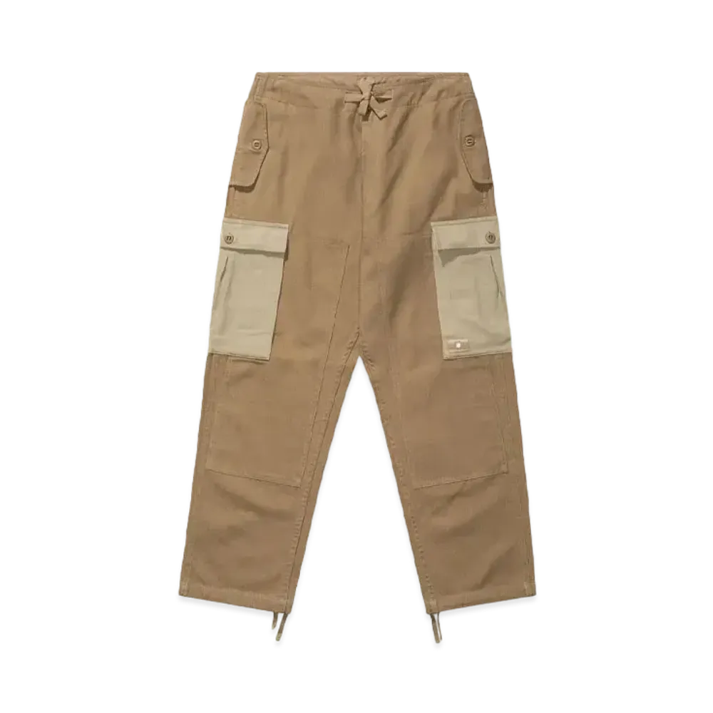 UNDEFEATED Colorblock Cargo Pant "Brown"