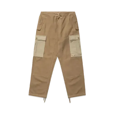 UNDEFEATED Colorblock Cargo Pant "Brown"