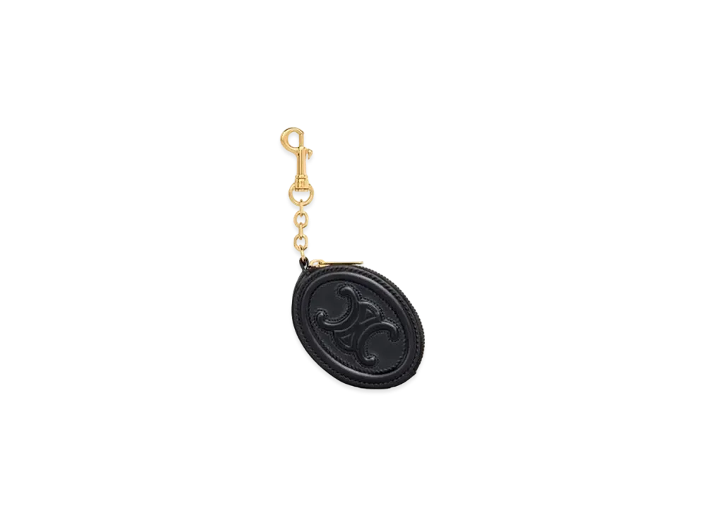 CELINE Purse With Hook In Smooth Calfskin "Black"