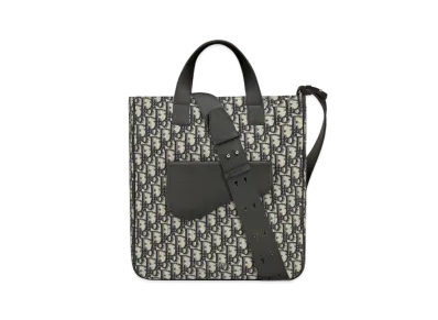 Dior Saddle Tote Bag Dior Oblique Jacquard "Beige"