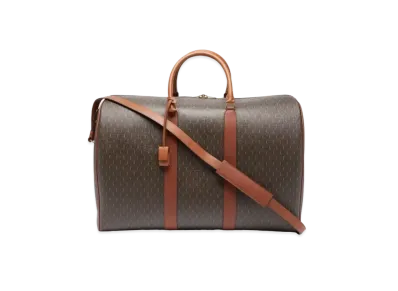 SAINT LAURENT Le Monogramme 72H Duffle In Monogram Canvas And Smooth Leather "Chestnut"