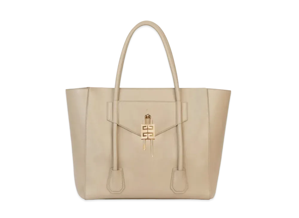GIVENCHY Antigona Soft Shopper Bag in Smooth Leather "Beige"