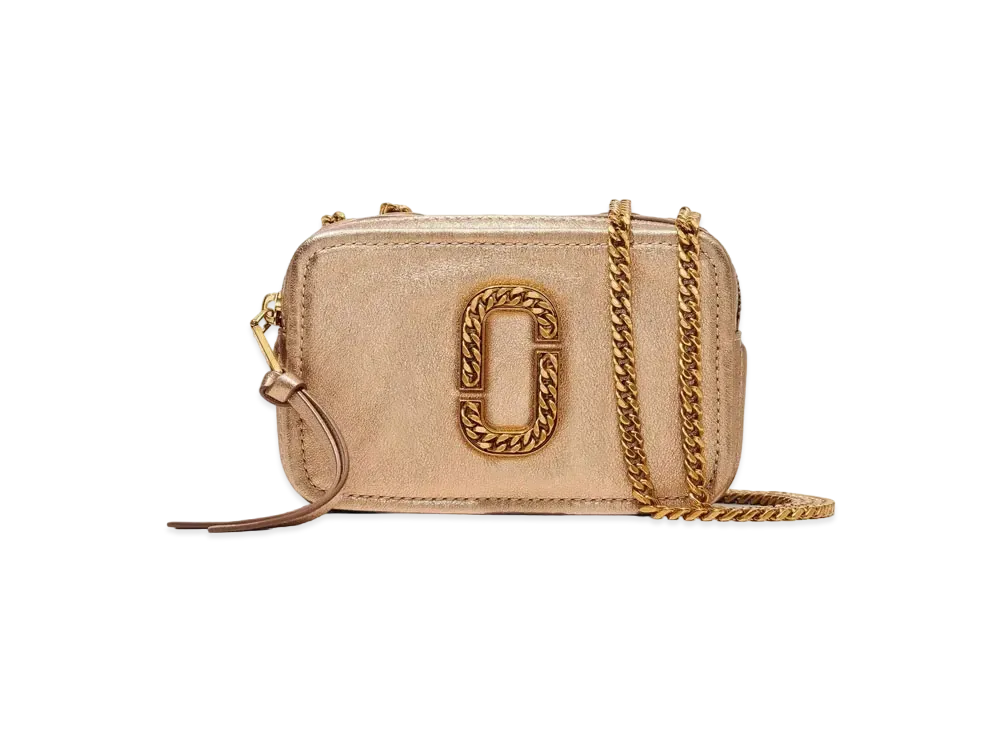 MARC JACOBS The Glam Shot Metallic "Light Gold"