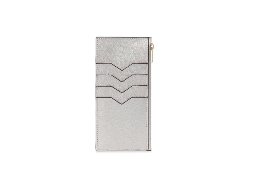 Valextra Coin Parse "Ash Gray"