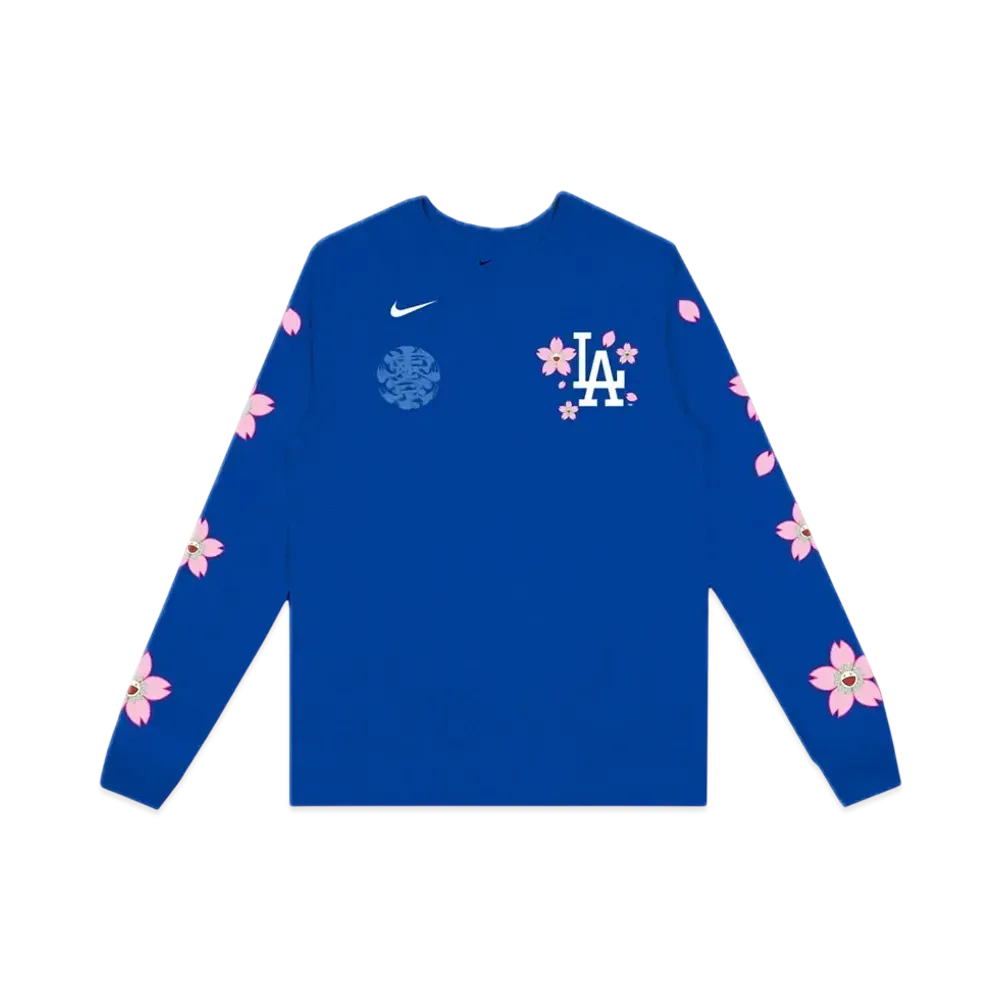 Takashi Murakami x MLB World Tour Tokyo Series 2025 Dodgers LS Tee "Blue"