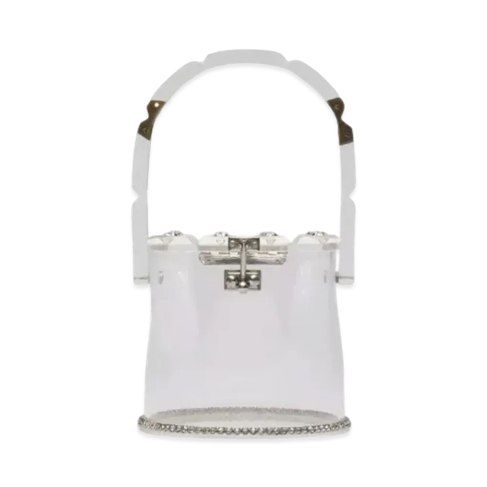 Maison Margiela Recicla Rhinestone Transparent Bag "Transformer"