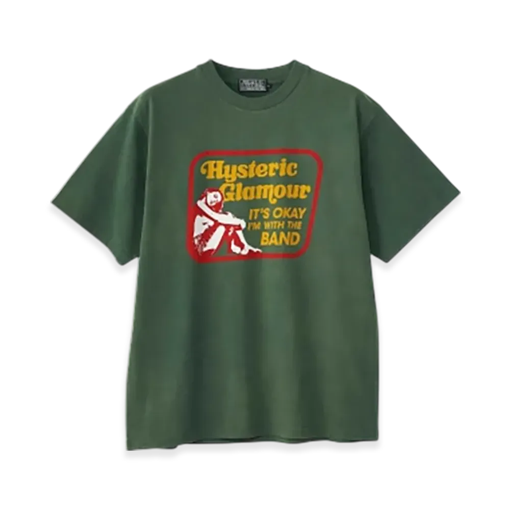 HYSTERIC GLAMOUR HG Affair T-Shirt "Green"