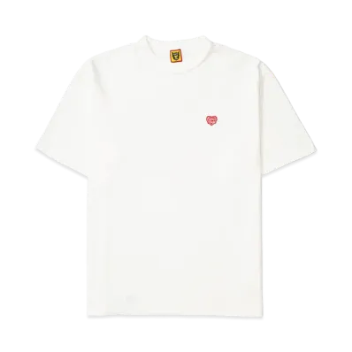 HUMAN MADE Heart Badge T-Shirt "White"