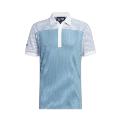 adidas Bogey Boys Stripe Polo "Altered Blue"