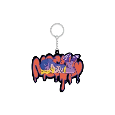 SOMETA \ Acrylic Key Chain "ORANGE"
