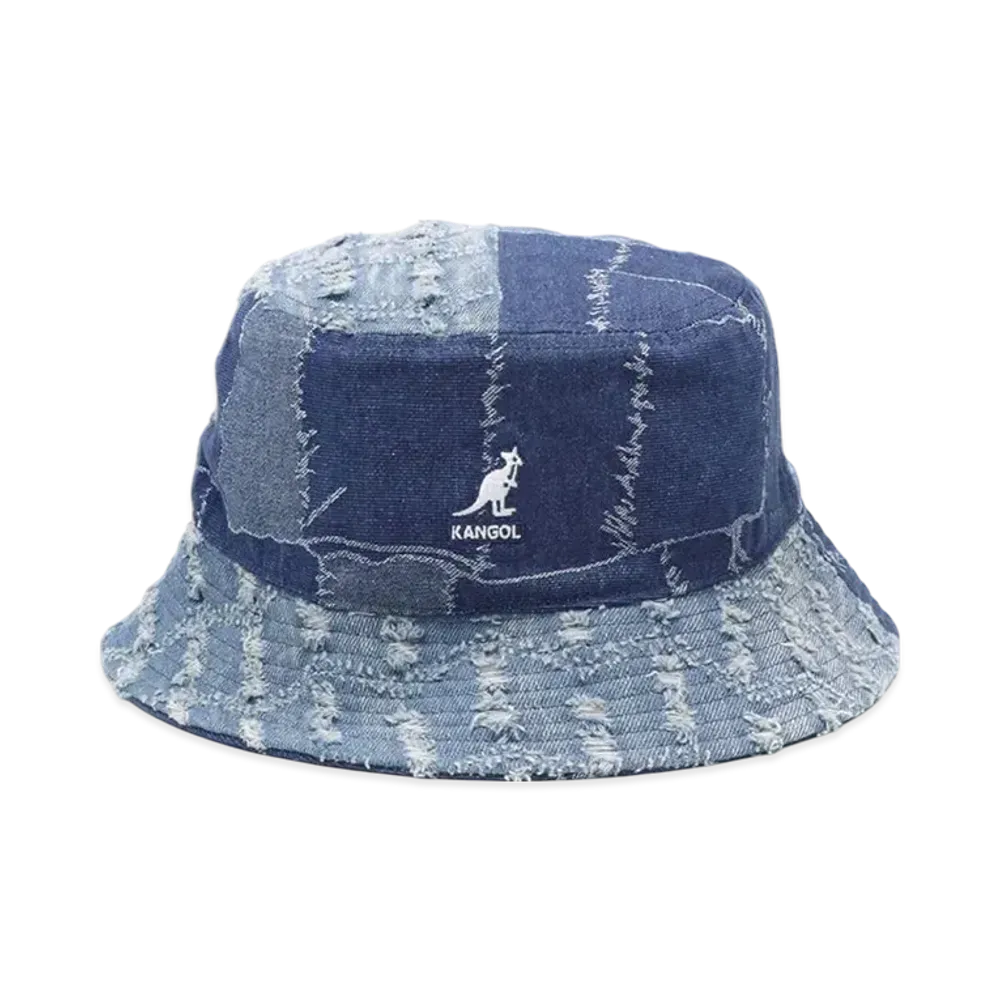 Kangol K Kangol Denim Mashup Bucket "Denim Blue"