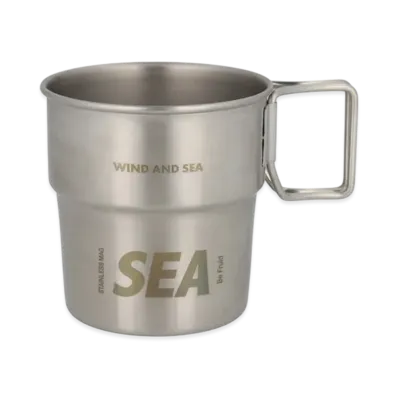 WIND AND SEA Stainless Mag "Silver"