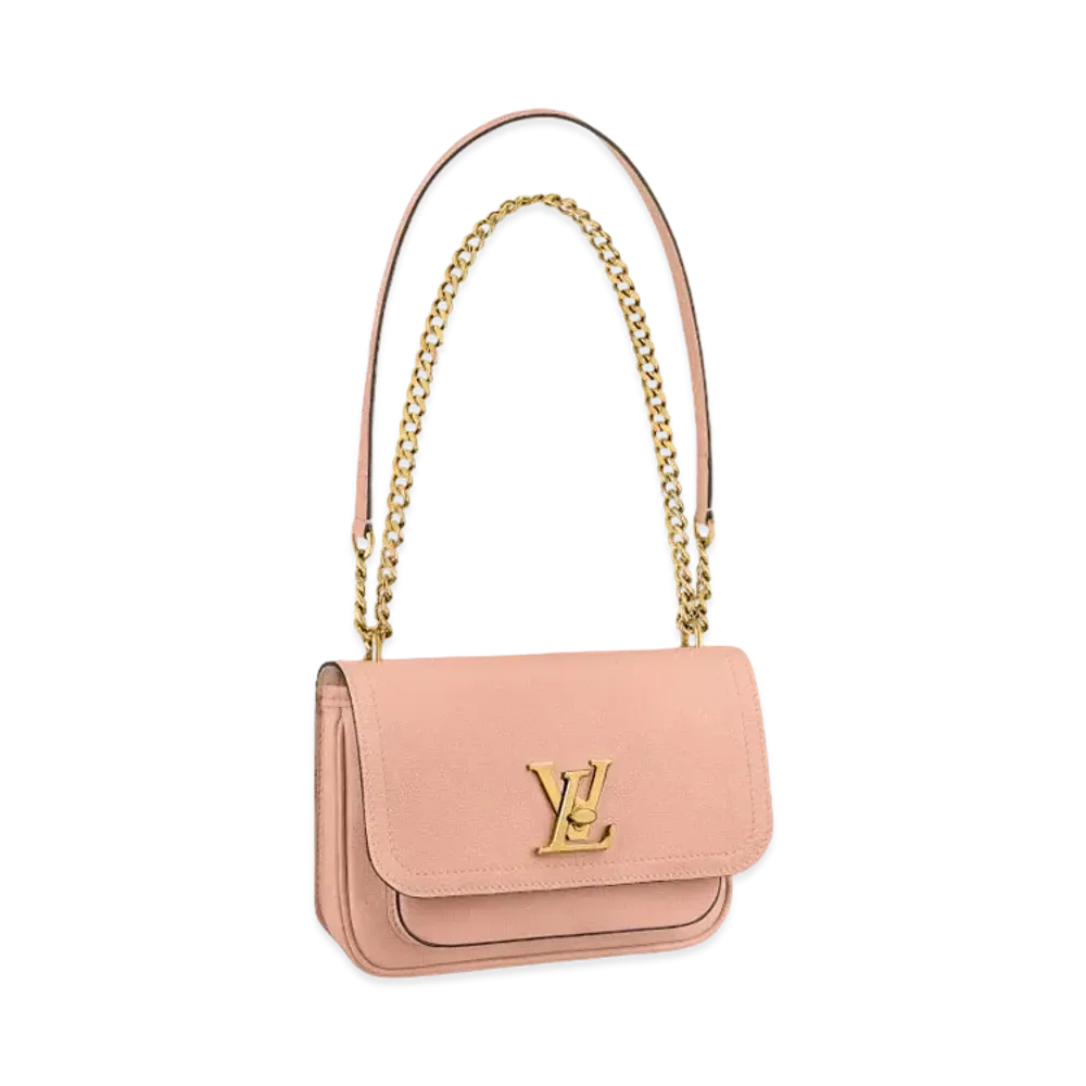 Louis Vuitton Lockme Chain Bag "Rose Desable"