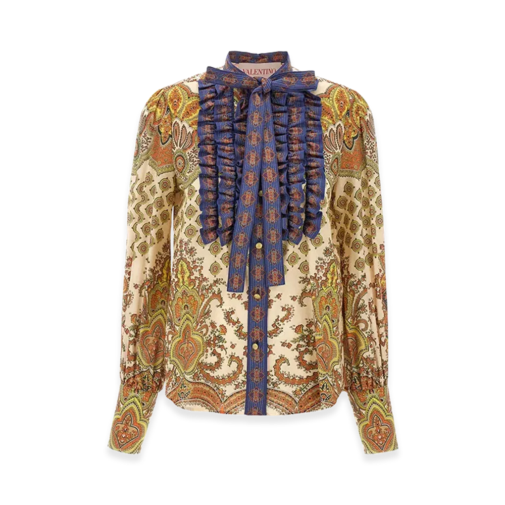 Valentino Garavani Women's 'voyage Imaginaire' Shirt "Multicolor"